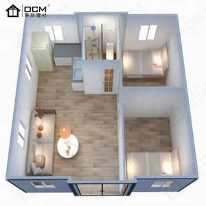 Maison de garde de conteneur extensible de haute sécurité avec fenêtres de porte verrouillables pour la sécurité d'entrée de chantier ou de parking - Product Image 6