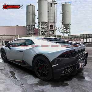Alerón Trasero de Fibra de Carbono Estilo Vors para Lamborghini Huracán LP610, Piezas de Modificación de Automóviles - Product Image 2