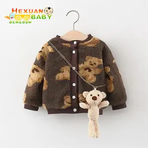 Cappotti per Ragazze Moda Invernale Caldo Imbottito Abbigliamento per Bambini Costume con <span class=keywords><strong>Pelliccia</strong></span> - Product Image 1