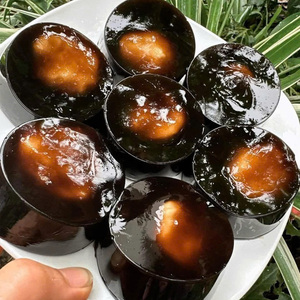 Poudre de gelée de plantes noires rafraîchissante naturelle – Extrait d'herbes pour boissons saines et garnitures de pâtisserie – Idéale pour l'été - Product Image 5