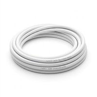 Cable de Silicona AGR Blanco Estético de 14AWG para Iluminación Decorativa de Hoteles