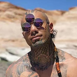 Gafas de Sol STORY XA6541 <span class=keywords><strong>con</strong></span> 3 <span class=keywords><strong>Lentes</strong></span>, Diseño Novedoso de Extraterrestre <span class=keywords><strong>con</strong></span> Ojos, Estilo Hip Hop Punk - Product Image 4