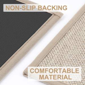 Alfombrilla de puerta delantera con respaldo de goma antideslizante para entrada de entrada interior, alfombrillas de puerta de bajo perfil absorbentes lavables en el interior - Product Image 3