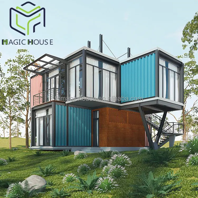 Magic Huis Combo Container Huis Combinatie Villa