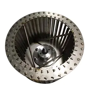 Centrifugal fan impeller range hood fan blade DF multi wing centrifugal fan turbine pig cage