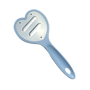 Precio al por mayor: cepilladora resistente de gama alta de acero inoxidable de 4 vías en forma de corazón, mango de PP de diseño clásico y de moda - Product Image 6