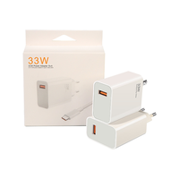 Cargador de Pared de 120W con Cable 6A, Enchufe Estándar EU/US, Cargador Rápido de 67W, Adaptador de Corriente USB para Teléfono Xiaomi Redmi, con Certificación CE