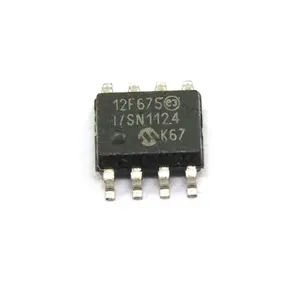 Pemasok Komponen Elektronik ShenZhen PIC12F675-I/P PIC 8-Bit 20MHz 1.75KB 8-celup Suku Cadang Chip IC Asli Mikrokontroler