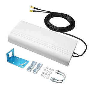 1710- 2690MHz 2x18dBi Panel de conexión direccional polarizado dual antena mimo LTE 4g antena de globo exterior para la mayoría de los dispositivos celulares - Product Image 1