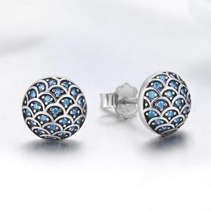 BAGREER SCE239 los niños pendientes círculo pendiente pendientes - Product Image 4
