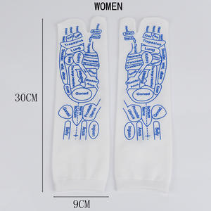 Compports Akupressur Reflex zonen <span class=keywords><strong>massage</strong></span> Socken für Frauen Männer Fuß <span class=keywords><strong>massage</strong></span> Socken Reflex zonen <span class=keywords><strong>massage</strong></span> Akupressur Charts in Englisch Rod enthalten - Product Image 2