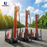 UNIQUEMAC Foreuse rotative montée sur camion pour puits profonds 200m 260m 300m