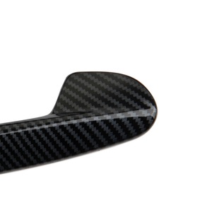 Pegatina de cubierta de grano de fibra de carbono ABS para coche, manijas de puerta interior, cubierta de cuenco para Jeep Avenger 2023 2024, decoración Fiat - Product Image 4