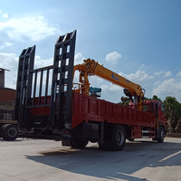 Grue télescopique montée sur camion FOTON de 18 tonnes, diesel, hydraulique, avec télécommande, Euro 3, 150-250 CV