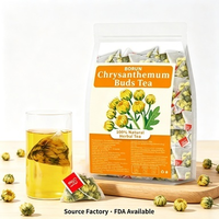Thé en fleurs artisanal de qualité supérieure, détoxifiant et purifiant, aux bourgeons de chrysanthème, 60g, pour boissons chaudes ou froides – Meilleure vente