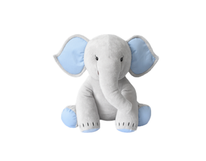Peluche d'animal personnalisée |   Peluche Éléphant Gris Doux pour Enfants, Cadeau de Crèche, Service OEM/ODM, Certifiée EN71/ASTM - Product Image 6