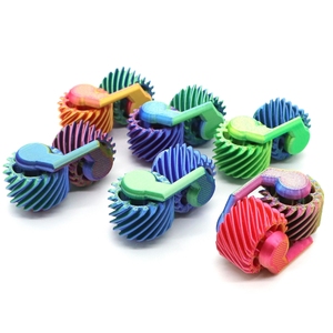 Balle d'engrenage imprimée en 3D, Cube Fidget Toy Gearsphere, Balle d'engrenage pour la relaxation contre le stress et l'anxiété - Product Image 1