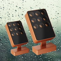 Lampes de jardin LED modernes étanches, luminaires décoratifs d'extérieur, DC 24V IP65, projecteurs de pelouse à intensité variable, CRI 90 élevé