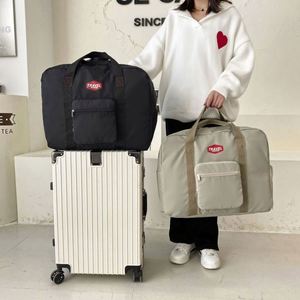 Sac de voyage week-end en Oxford grande capacité personnalisé, pliable et extensible, pour homme, avec compartiment à chaussures - Product Image 4