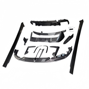 Convient pour BMW X5M <span class=keywords><strong>F95</strong></span> 19-22, version améliorée avec matériau en fibre de carbone véritable, kit carrosserie compact - Product Image 1