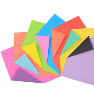 Papier carré origami fait main de 15 cm, couleur unie, pour cadeaux, artisanat, bricolage, impression en héliogravure - Product Image 1
