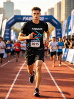 T-shirts de haute qualité pour hommes, impression par sublimation personnalisée pour marathon, séchage rapide, évacuation de l'humidité, vêtements de sport pour club de course, vente en gros