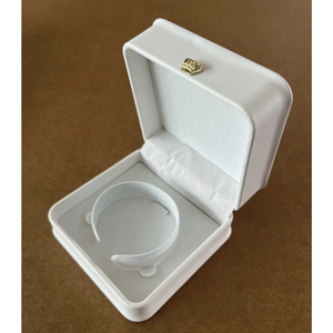 Factory Direct Elegant white jewelry For Women Luxury <b>Gift</b> Packaging Pendant Bracelet <b>Earring</b> Ring <b>Box</b> Whit Custom Logo - Product Image 1