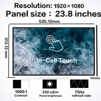 Écran tactile LCD FHD de 23,8 pouces LM238WF5-SSG1 SSJ1 pour Dell 24 5410 5415 5420 AIO