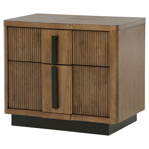 โมราการา แอช บราวน์โต๊ะข้างเตียง 2 ลิ้นชัก - Product Image 3