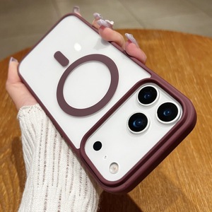 Étui en PC magnétique finition mate pour 17Pro Max18pro18promax <span class=keywords><strong>avec</strong></span> design anti-chute et grande fenêtre de visualisation transparente - Product Image 3