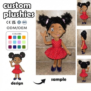 Peluche personnalisée : Poupée rétro fille à pois, très fidèle, certifiée CE, pour décoration de fête, avec sac à dos <span class=keywords><strong>Huggy</strong></span> <span class=keywords><strong>Wuggy</strong></span> personnalisé - Product Image 1