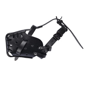 Cani da addestramento traspirante maschera di sicurezza a prova di morso pesante cane gabbia di museruola regolabile - Product Image 4