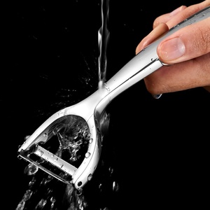 Éplucheur de <span class=keywords><strong>légumes</strong></span> en alliage de zinc en forme de Y, lames dentelées ultra-affûtées pivotantes pour éplucher les pommes de terre, les fruits, les carottes, éplucheur <span class=keywords><strong>julienne</strong></span> - Product Image 2