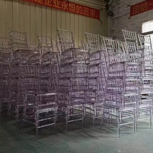 <span class=keywords><strong>Chaises</strong></span> <span class=keywords><strong>de</strong></span> mariage Chiavari en polycarbonate durable, vente en gros d'usine, pour événements commerciaux, salons, hôpitaux et parcs - Product Image 5