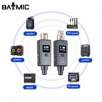 Système de micros sans fil UHF professionnels, émetteur-récepteur, adaptateur de microphone dynamique USB, suppression du bruit, portable, pour ordinateur de bureau