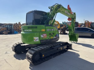 Machine de construction Hitachi Zx75us en vente utilisée Hitachi ZX75 excavatrice machines Original japonais en stock - Product Image 2