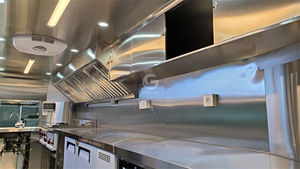 Camion de restauration rapide, bar à café personnalisé, camion de burgers, cuisine mobile, remorque de traiteur, camion de tacos et pizzas entièrement équipé - Product Image 4