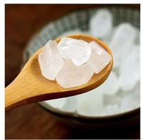 Factory Supply Customized White Single Sugar Crystal Candy Homemade Rock Candy for Tea