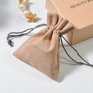 Wholesale Custom Microfiber Drawstring Jewelry Pouch <b>Hot</b> Stamping Logo TUV Certified OEM Customizable for High Quality Jewelry - Product Image 4