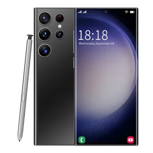 売れ筋携帯電話ダブルSIMカードスタンバイアンドロイド12スマートフォンオリジナル5g 7.3 OledスクリーンフェイスID防水スマートフォン