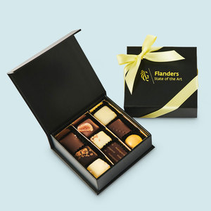 Caja de Cartón Personalizada para <span class=keywords><strong>Chocolate</strong></span> con Separadores, Caja Magnética con Forma de Libro, Caja para Galletas y Chocolates - Product Image 5