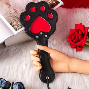 แส้หนังรูปทรงเล็บแมวขนาดเล็กสำหรับการฝึกซ้อม ใช้เป็นอุปกรณ์เสริมสำหรับคู่รัก - Product Image 4