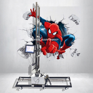 УФ-рулон для рулона, гибкая пленка, принтер для печати кожаных баннеров, цветная вертикальная машина для печати на стенах с белым лаком - Product Image 3