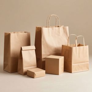 Patch tissé personnalisé, écologique, durable, biodégradable, résistant à la graisse, avec estampage à chaud, pour la livraison de repas en restaurant - Product Image 2