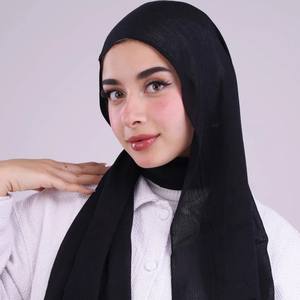 Vente chaude 2025 À La Mode D'été Hijab Super Doux Léger Plaine Modal Musulman Écharpe Respirant Confortable - Product Image 2