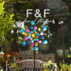 Metall Yard Craft Dekore Wind Spinner Metall Windmühle Garten Ornamente - Product Image 3