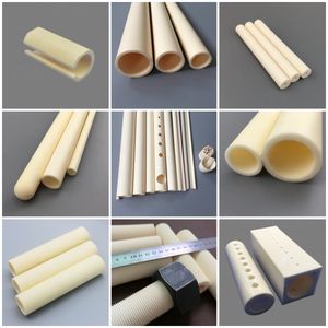 Tube en céramique à haute alumine pour thermocouple et four | Pièces durables à haute température 15 Mots-clés courts: - Product Image 4