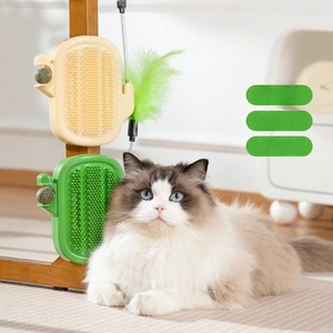 Último diseño de juguete para gatos con forma de Cactus, rascador para el alivio de la picazón, juguetes de hierba gatera de Material PP de alta calidad para gatos en gran oferta - Product Image 2