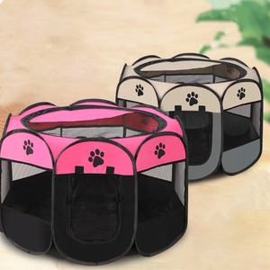 91*91*58cm sala consegna lettiera per gatti Pet gabbia per cani ottagonale recinzione di alta qualità Prab-Resistente panno Oxford tenda pieghevole all'ingrosso - Product Image 4