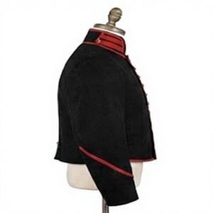 Vestes en tissu 100% laine brodées à la main, reproduction d'uniformes historiques d'extérieur, logo personnalisé - Product Image 5